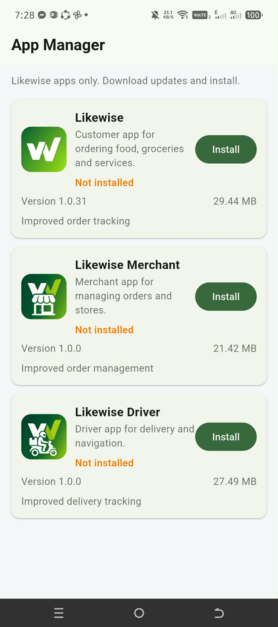 App screenshot 1